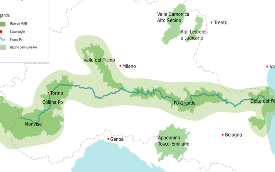 Conferenza stampa di presentazione del Protocollo d’Intesa tra le 5 Riserve della Biosfera lungo il fiume Po – Sabato 13 aprile 2024